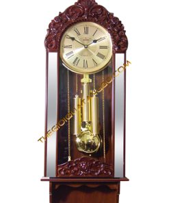 Đồng Hồ Gỗ Treo Tường Chạm Khắc