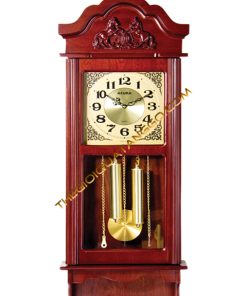 Đồng Hồ Gỗ Treo Tường Tủ Kính