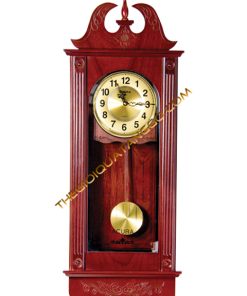 Đồng Hồ Hộp Gỗ Treo Tường Mặt Kính