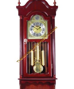 Đồng Hồ Treo Tường Thùng Gỗ Sang Trọng