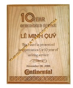 Bảng Vinh Danh Gỗ