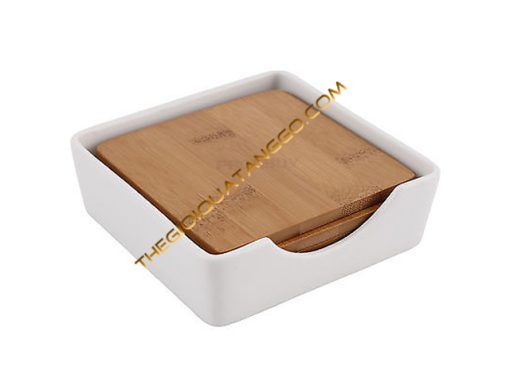 Bộ Đế Lót Ly Bằng Tre