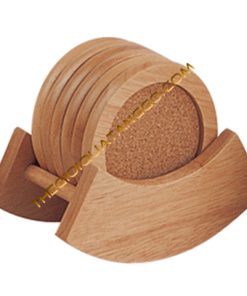 Bộ Đế Lót Ly Gỗ Cao Cấp