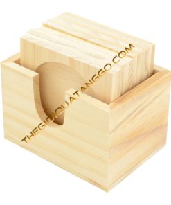 Bộ Đế Lót Ly Gỗ Thông