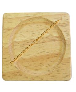 Đế Lót Ly Gỗ Cao Su Hình Vuông