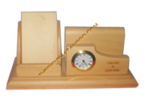 Đồng Hồ Gỗ Để Bàn 06