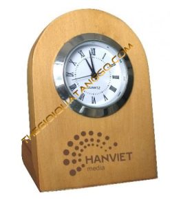 Đồng Hồ Gỗ Để Bàn Gỗ Nhỏ