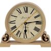 Đồng hồ gỗ để bàn có chân đứng