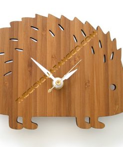 Đồng Hồ Gỗ Treo Tường Con Nhím