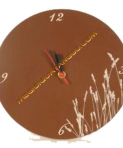 Đồng hồ gỗ treo tường gỗ nâu