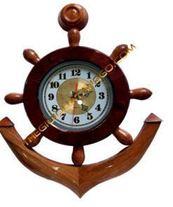 Đồng Hồ Gỗ Treo Tường Mõ Neo