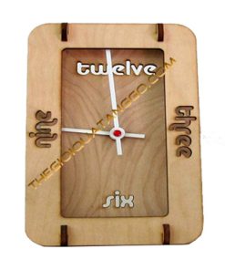 Đồng hồ gỗ treo tường trang trí