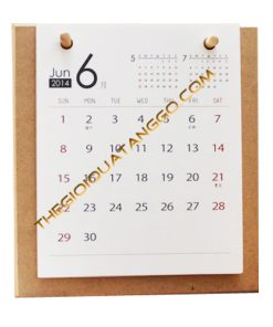 Giá Lịch Gỗ Tết 2016 Đơn Giản