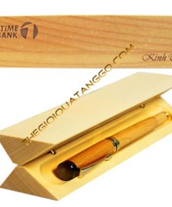 Hộp Bút Gỗ Hình Tam Giác