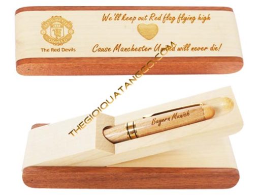 Hộp Bút Gỗ Nắp Xoay