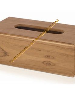 Hộp Đựng Khăn Giấy Gỗ Hình Chữ Nhật Sang Trọng
