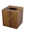 Hộp Đựng Khăn Giấy Nâu Vuông
