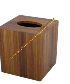 Hộp Đựng Khăn Giấy Nâu Vuông