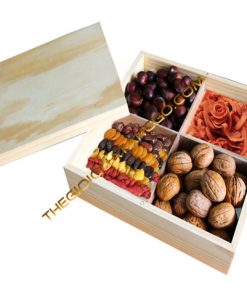 Hộp Đựng Mứt Tết Gỗ