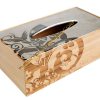 Hộp Khăn Giấy Gỗ Khắc Laser