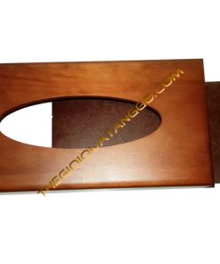 Hộp Khăn Giấy Gỗ Màu Cánh Gián