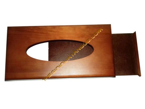 Hộp Khăn Giấy Gỗ Màu Cánh Gián