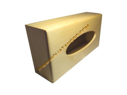 Hộp Khăn Giấy Gỗ Thông Tự Nhiên