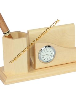 Hộp Lọ Cắm Bút Gỗ Quà Tặng Doanh Nghiệp