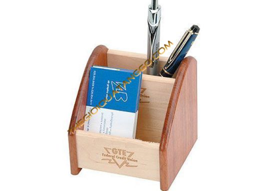 Hộp  Lọ Cắm Bút Gỗ và Đựng Name Card