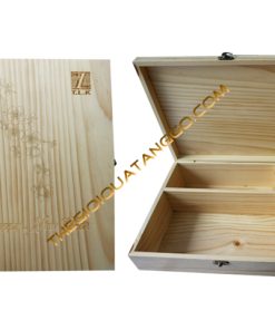 Hộp Quà Tết Gỗ Có Khóa
