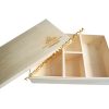 Hộp Quà Tết Gỗ Maple Chia Ngăn