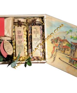 Hộp Quà Tết Gỗ Sản Xuất Tại Xưởng TPHCM