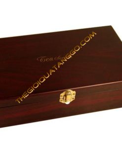 Hộp Trà Gỗ Dùng Làm Quà Tặng