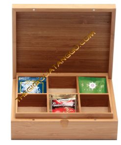 Hộp Trà Gỗ Maple