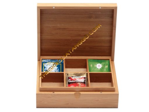Hộp Trà Gỗ Maple
