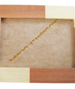 Khung Hình Gỗ Hai Màu Khắc Laser