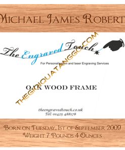 Khung Hình Gỗ Khắc Laser