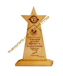 Kỷ Niệm Chương Gỗ Khắc Laser