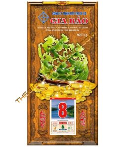 Lịch gỗ treo tường mã đáo thành công