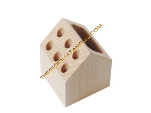 Lọ Cắm Bút Gỗ Đơn Giản