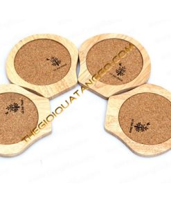 Miếng Đế Lót Ly Gỗ