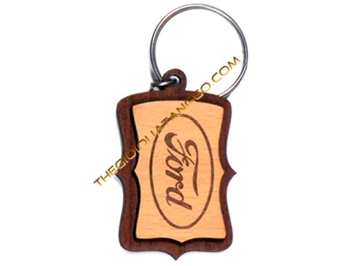 Móc Khóa Gỗ Ford