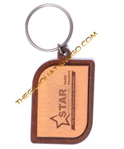 Móc Khóa Gỗ Star