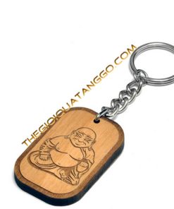 Móc Khóa Gỗ Hình Tượng Phật