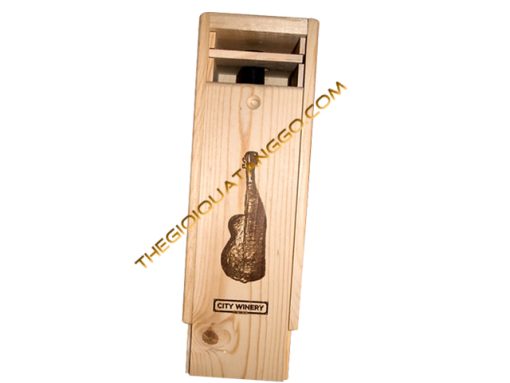 Hộp Rượu Bằng Gỗ Maple Độc Đáo