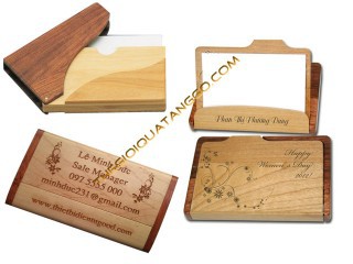 Hộp Name Card Gỗ