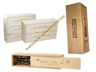 Hộp Rượu Gỗ